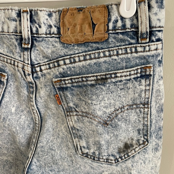 Levi’s 705 Vintage Acid Wash 1980’s Student Jeans - Size 30 - Picture 12 of 13